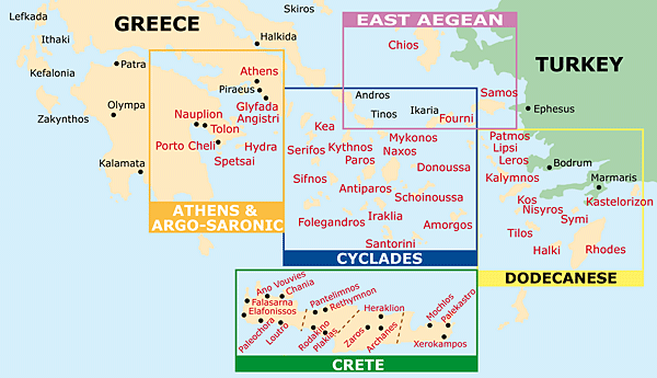 Hidden Greece Map