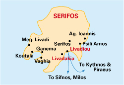 Serifos Map