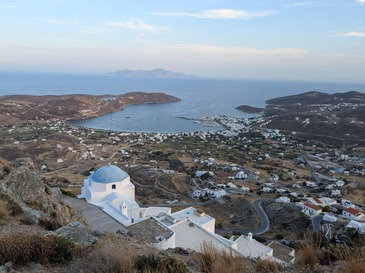 panorama of Serifos from Chora